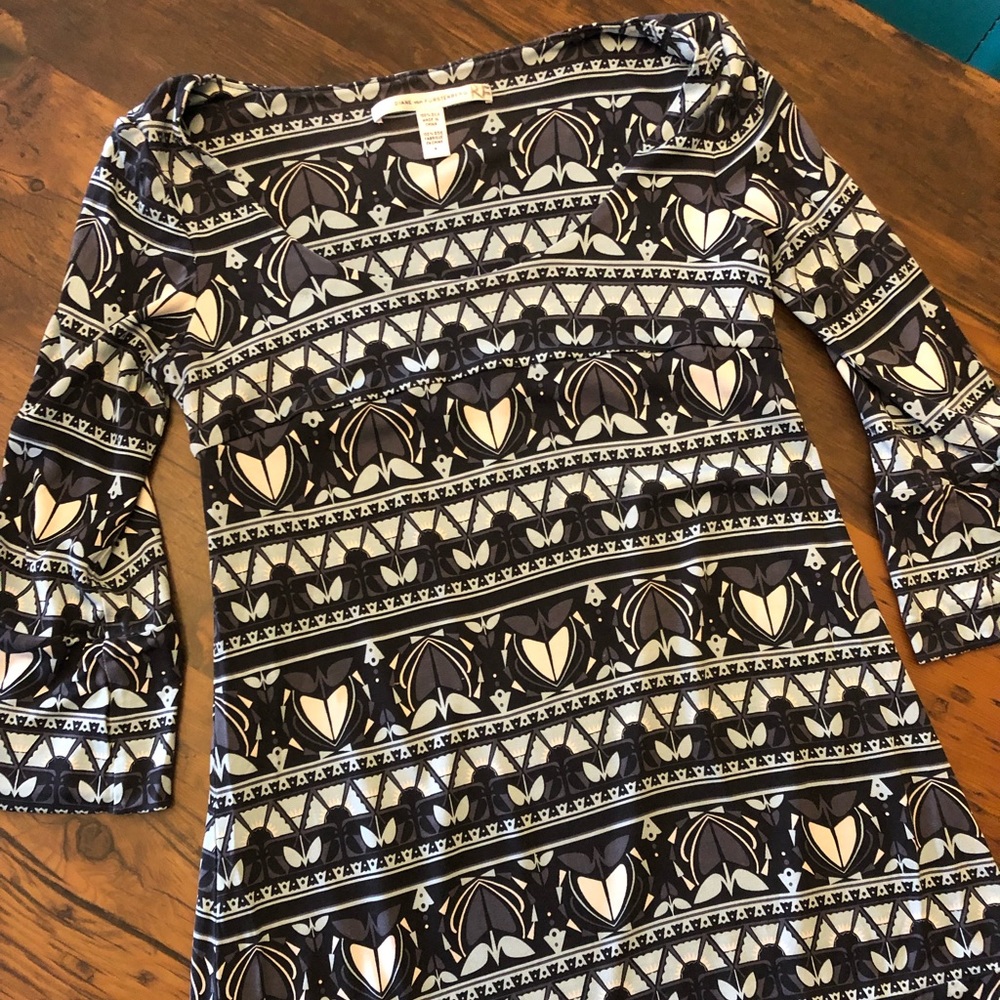 Vintage Diane von Furstenberg Silk Tunic